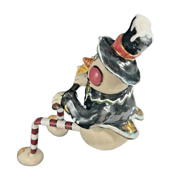 01' BLUE SKY CLAYWORKS Goldminc MR Snowman Christmas - SUPER RARE - Original Box - Picture 8 of 14